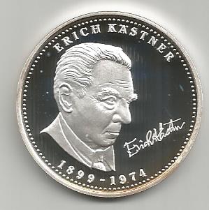 20 Euro Silbermünze für Erich Kästner